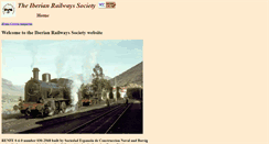Desktop Screenshot of iberianrailwayssociety.org